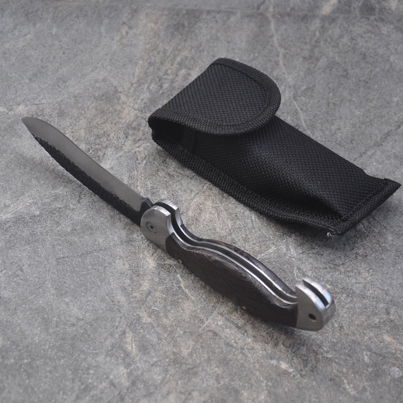 ColtBlack - Canivete Raiz com acabamento martelado