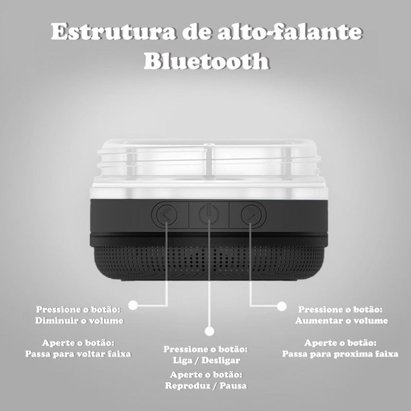 BeatCup™: Copo Térmico Parede Dupla & Caixa de Som Bluetooth