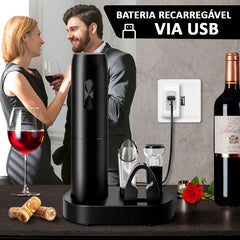 Kit Saca Rolha Sommelier Elétrico